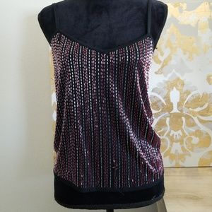 Versace Jean's Couture beaded tank